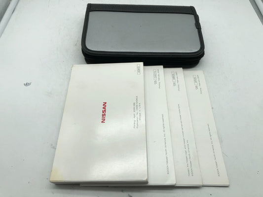 2005 Nissan Maxima Owners Manual Set with Case OEM A02B42008