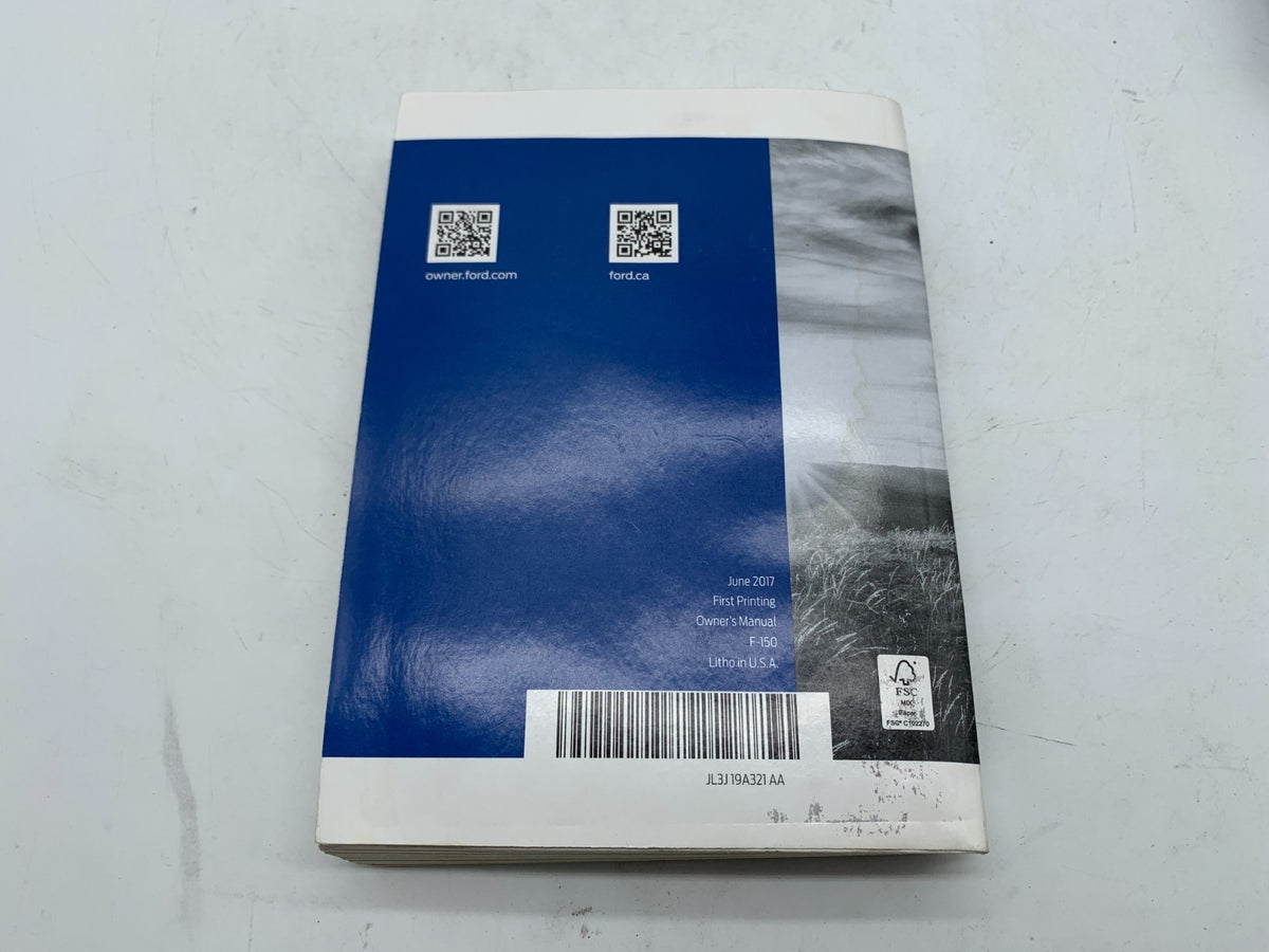 2018 Ford F150 F-150 Owners Manual Set with Case OEM R01B25023