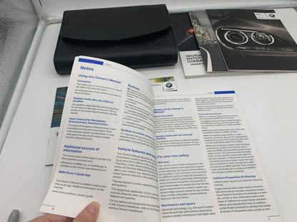 2015 BMW 4 Series Owners Manual Set with Case OEM A02B43004