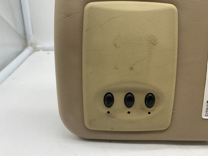 2004-2009 Cadillac SRX Driver Sun Visor Illuminated Brown OEM A04B01003