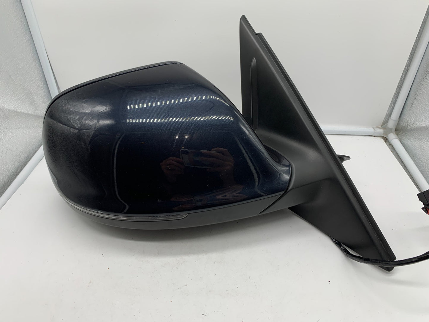 2009-2014 Audi Q5 Passenger Side View Power Door Mirror Gray OEM with Memory