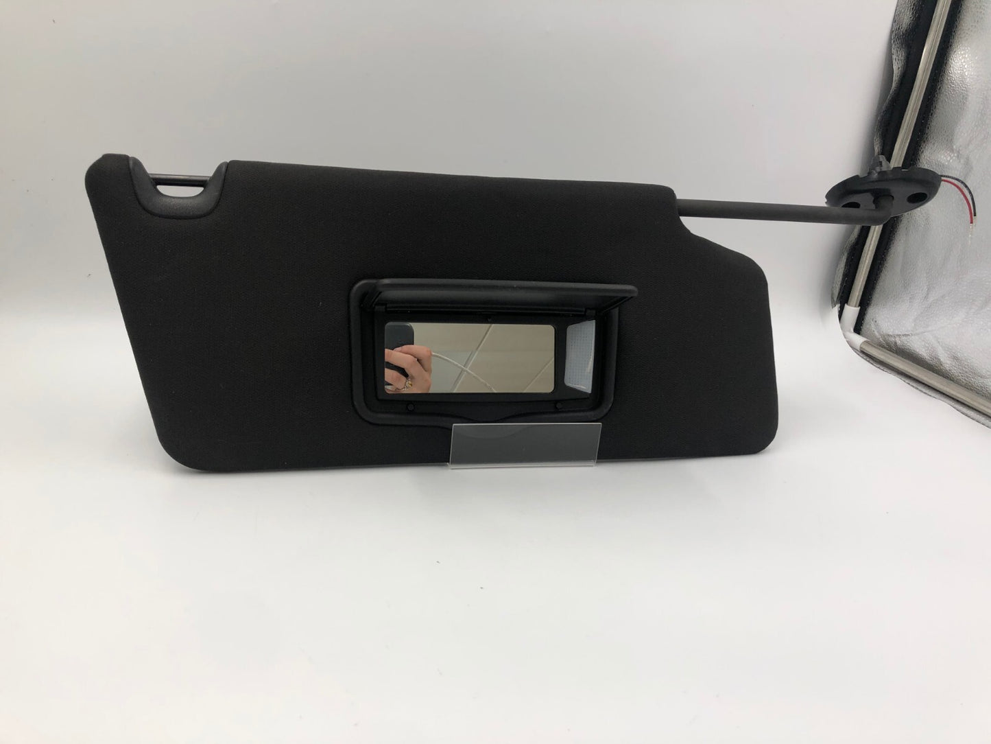 2011-2015 Ford Explorer Passenger Sunvisor Gray Illuminated OEM B04B07046