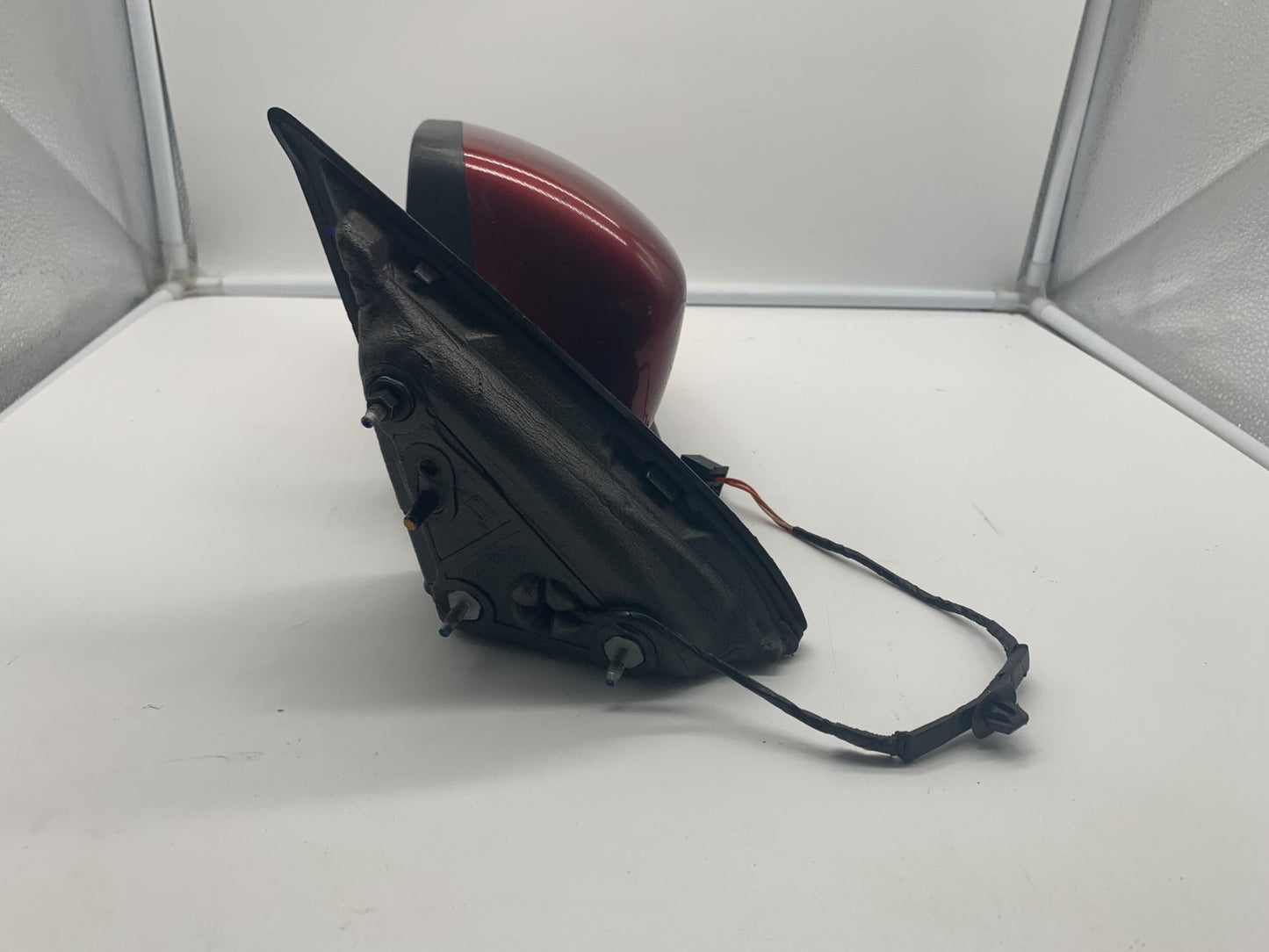 2014-2021 Jeep Cherokee Driver Side View Power Door Mirror Red OEM C03B07052