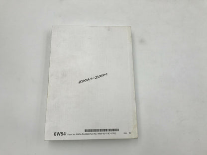 2007 Mazda 6 Owners Manual with Case OEM C04B55004
