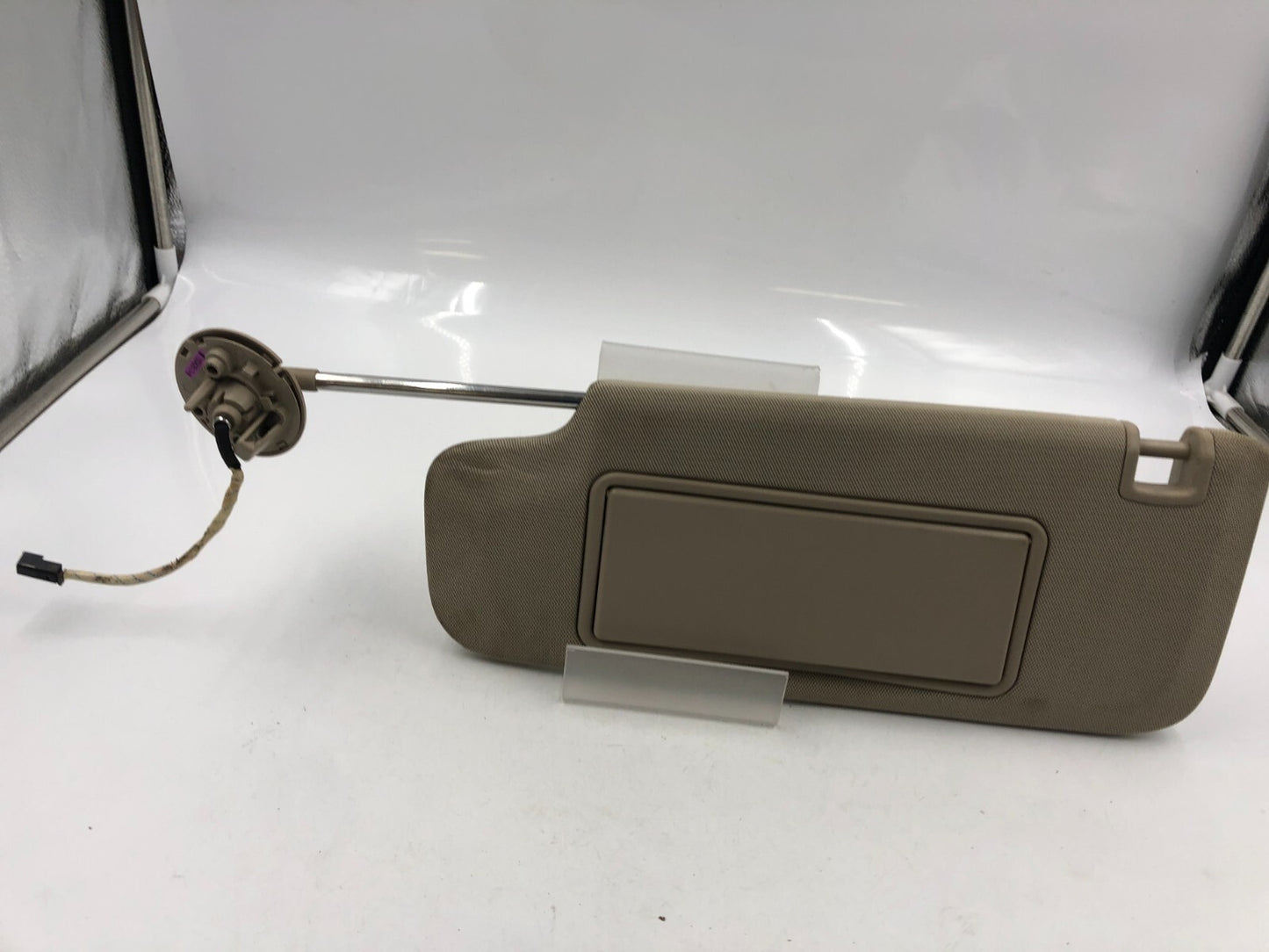 2014-2019 Cadillac CTS Driver Sun Visor Beige Illuminated OEM A04B25060