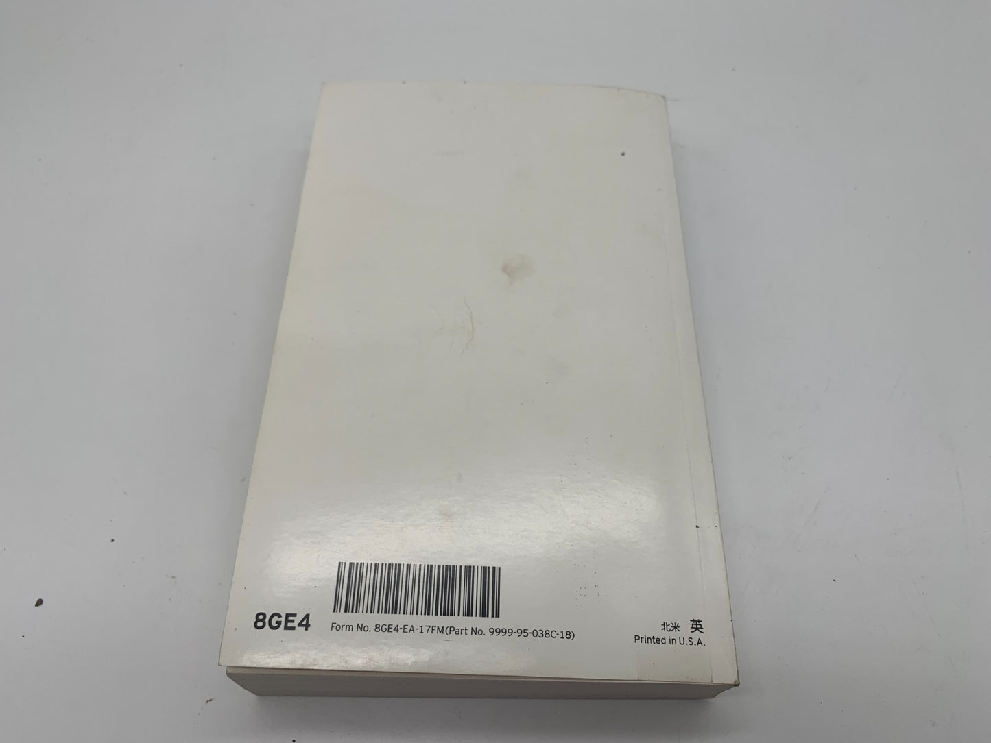 2018 Mazda 3 Owners Manual Set with Case OEM A02B36012