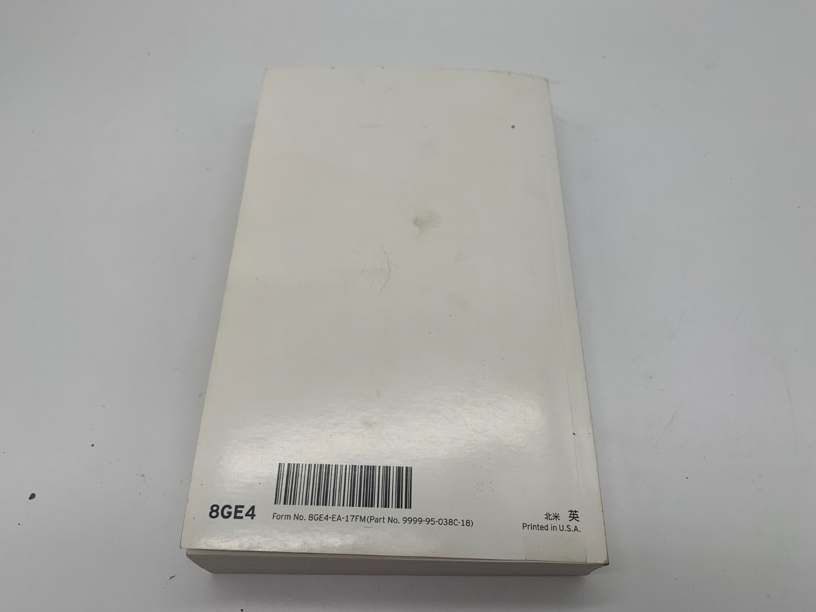 2018 Mazda 3 Owners Manual Set with Case OEM A02B36012