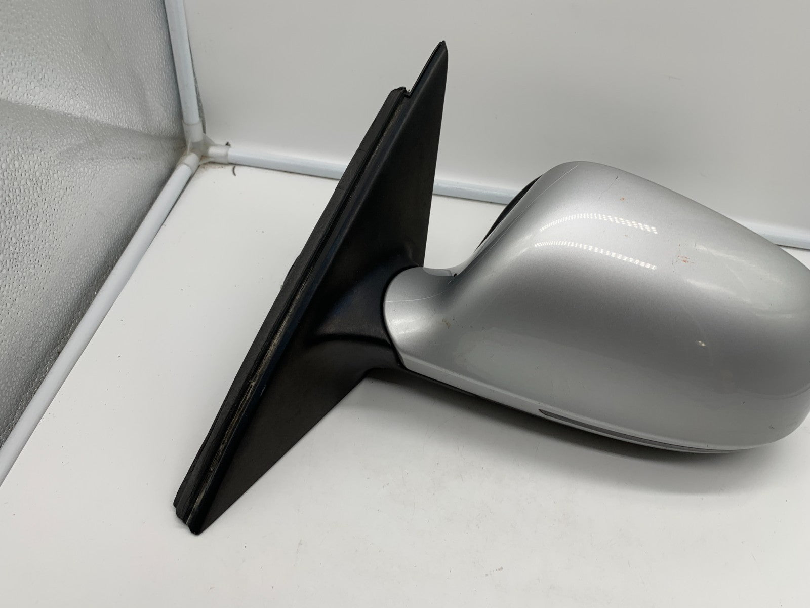 2009 Audi A4 Driver Side View Power Door Mirror Silver OEM