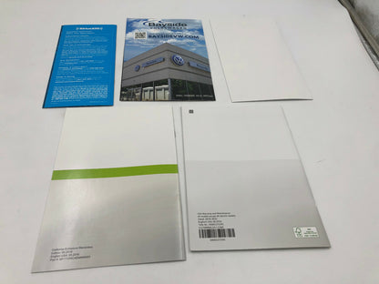 2017 Volkswagen Jetta GLI Owners Manual Set with Case OEM D02B60007