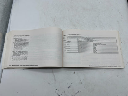 2012 Nissan Altima Owners Manual with Case OEM B01B11004