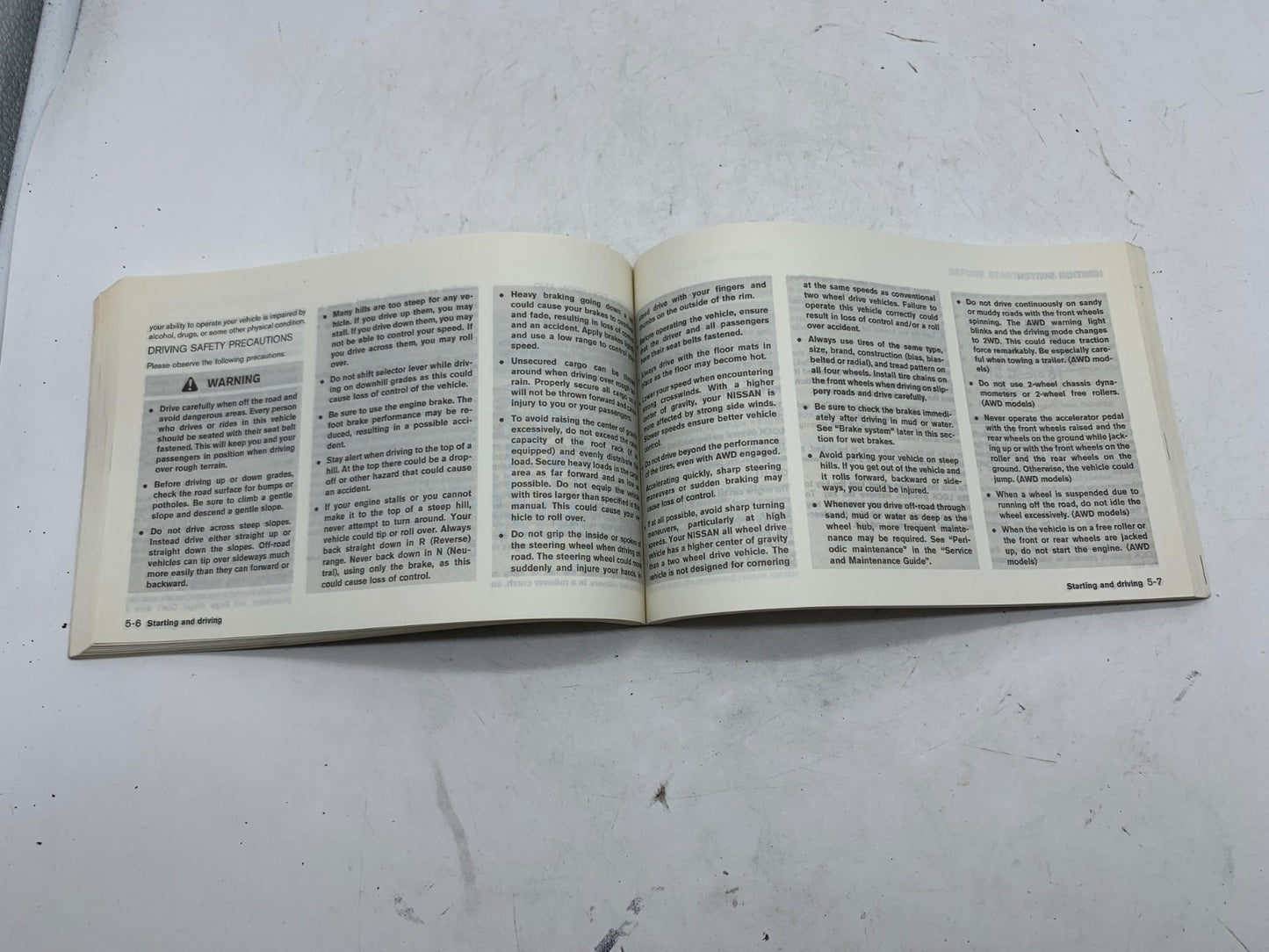 2004 Nissan Murano Owners Manual OEM B03B39008