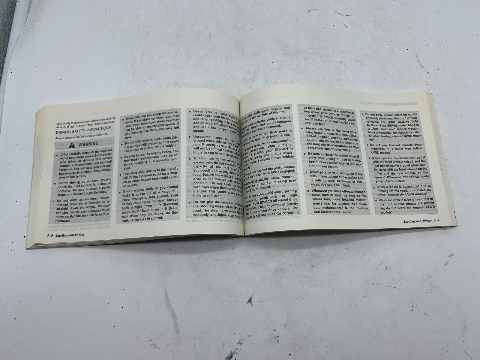 2004 Nissan Murano Owners Manual OEM B03B39008