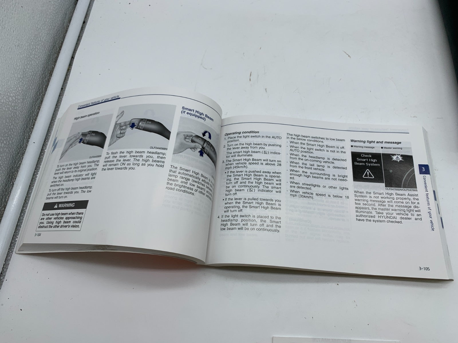 2018 Hyundai Sonata Owners Manual with Case OEM R01B18019