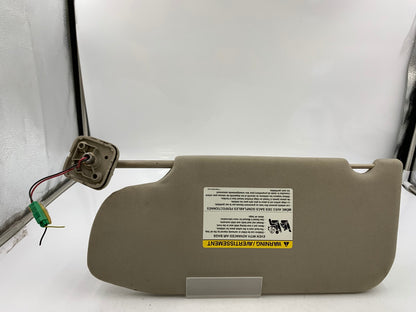 2010-2012 Lincoln MKT Passenger Sun Visor Beige illuminated OEM B01B02004