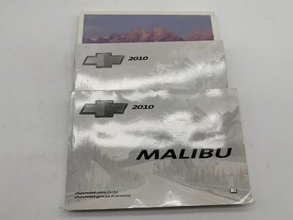 2010 Chevrolet Malibu Owners Manual Set OEM B04B24002