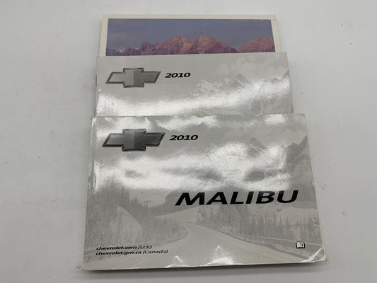 2010 Chevrolet Malibu Owners Manual Set OEM B04B24002