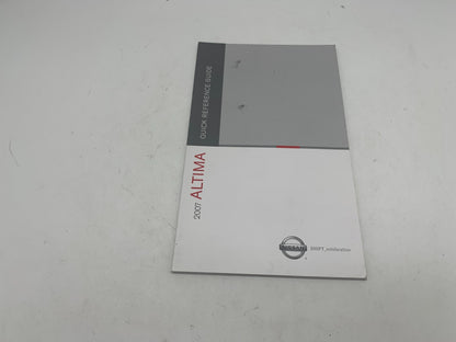 2007 Nissan Altima Owners Manual Set with Case OEM C02B17093