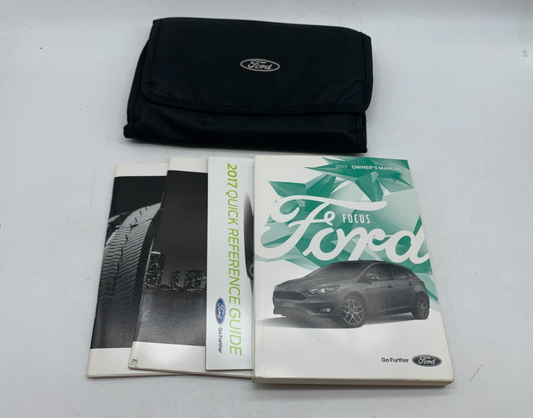 2017 Ford Focus Owners Manual Set with Case OEM D03B16012