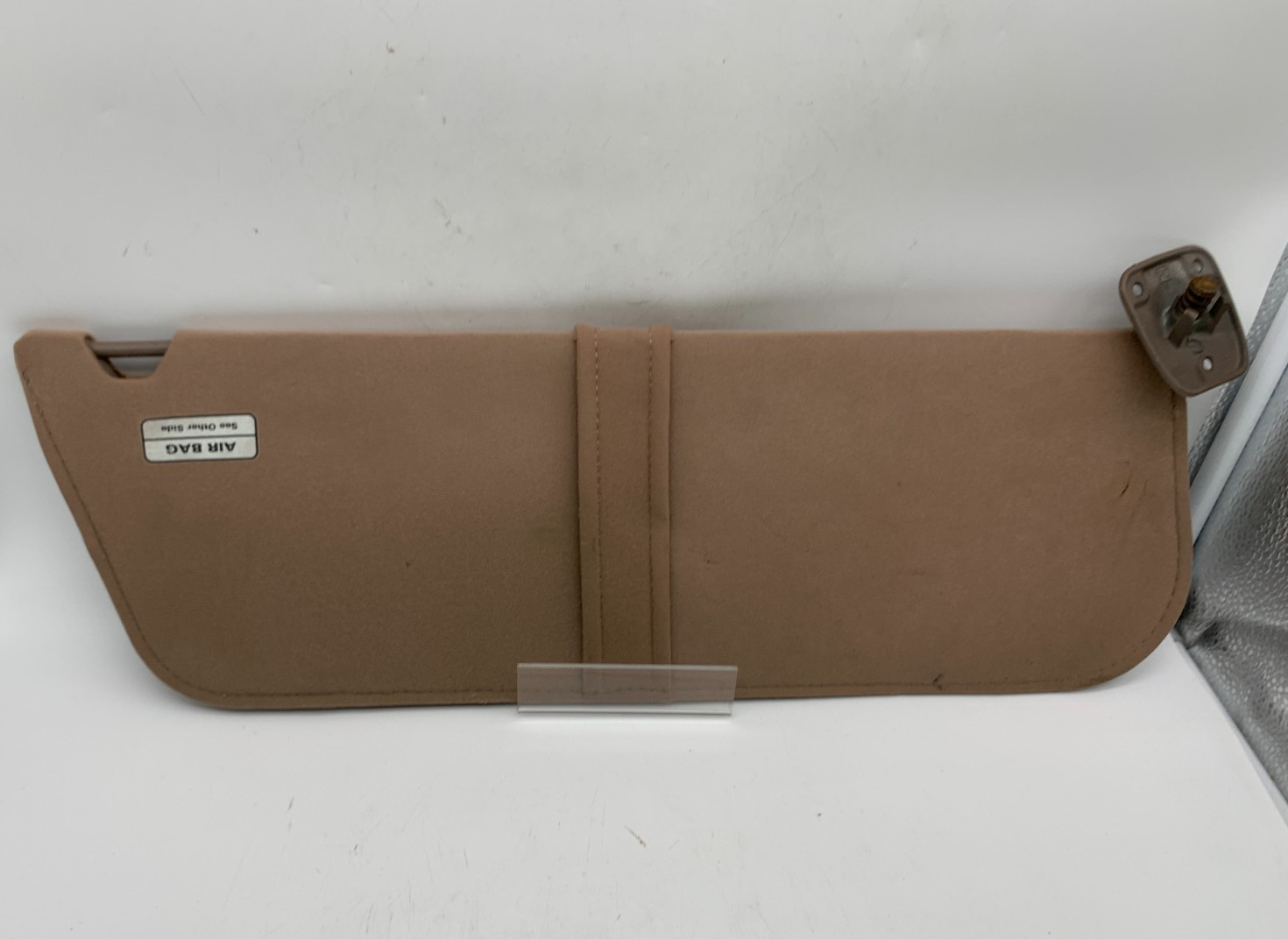 1987-1996 Ford F150 Passenger Sun Visor Brown OEM A04B42003