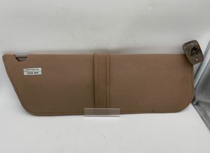 1987-1996 Ford F150 Passenger Sun Visor Brown OEM A04B42003