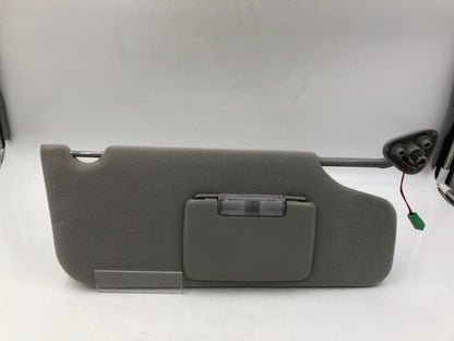 2005-2007 Ford Freestyle Passenger Sun Visor  Gray Illuminated OEM D03B31084