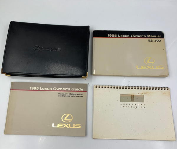 1995 Lexus ES300 Owners Manual Handbook Set with Case OEM M04B46031