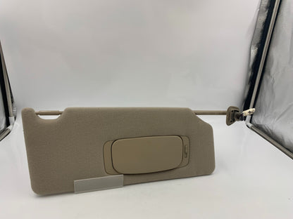2005-2012 Toyota Avalon Passenger Sun Visor Tan Illuminated OEM B03B22027