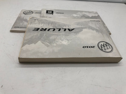 2010 Buick Allure Owners Manual Set OEM D02B62010