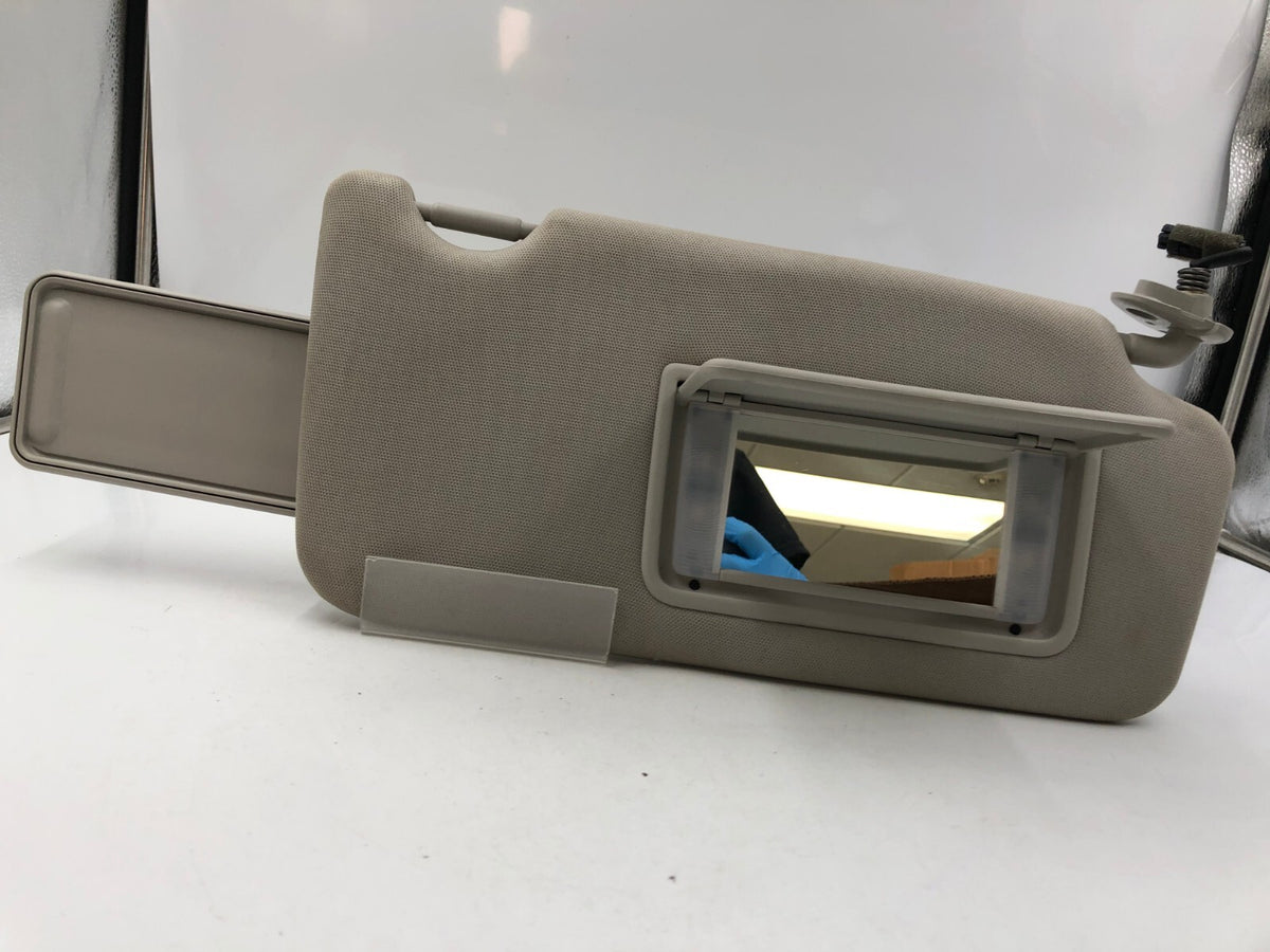 2010-2014 Subaru Legacy Passenger Sun Visor Gray Illuminated OEM B02B29005