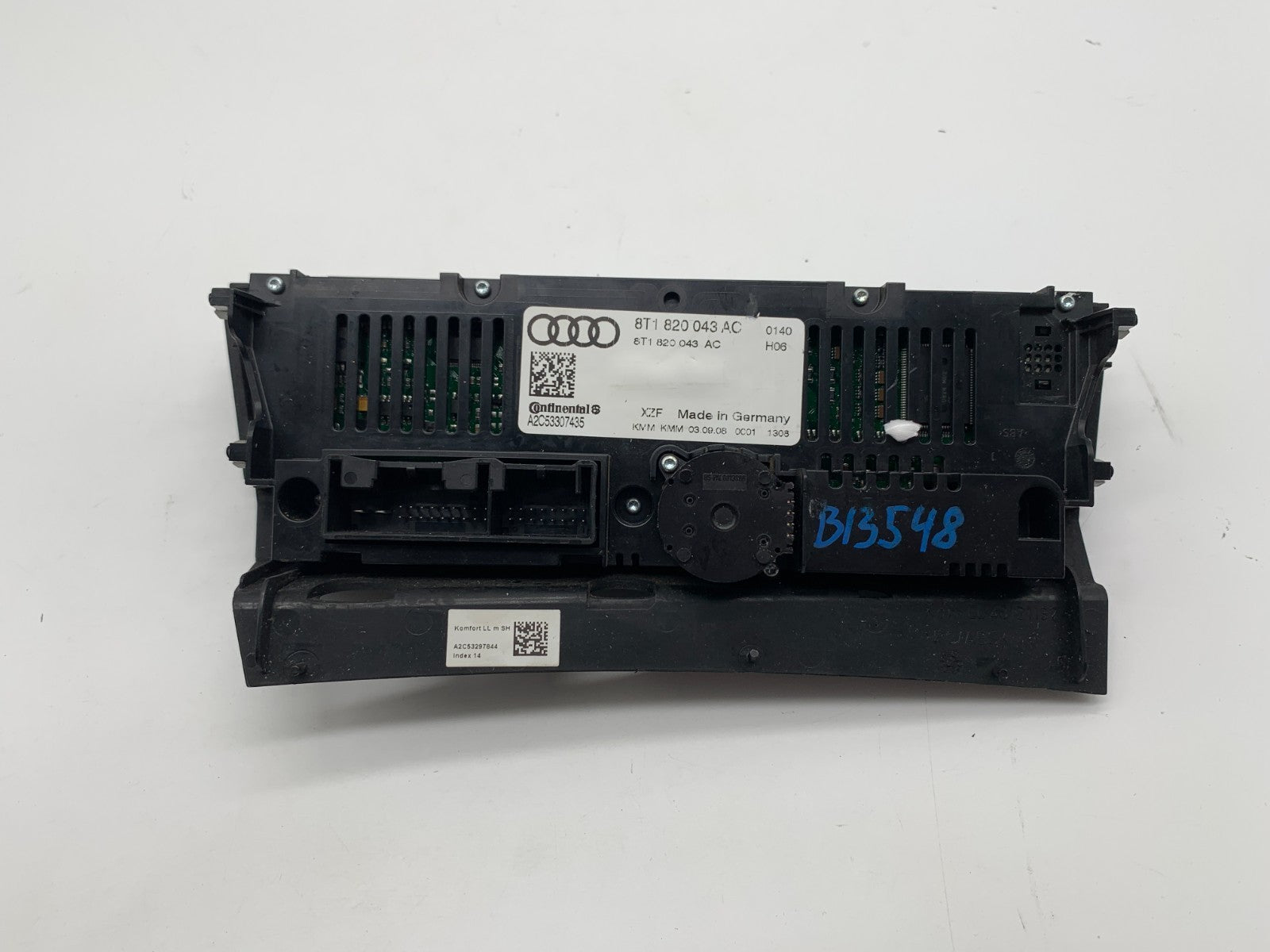 2009-2012 Audi A4 AC Heater Climate Control Unit OEM C03B66016
