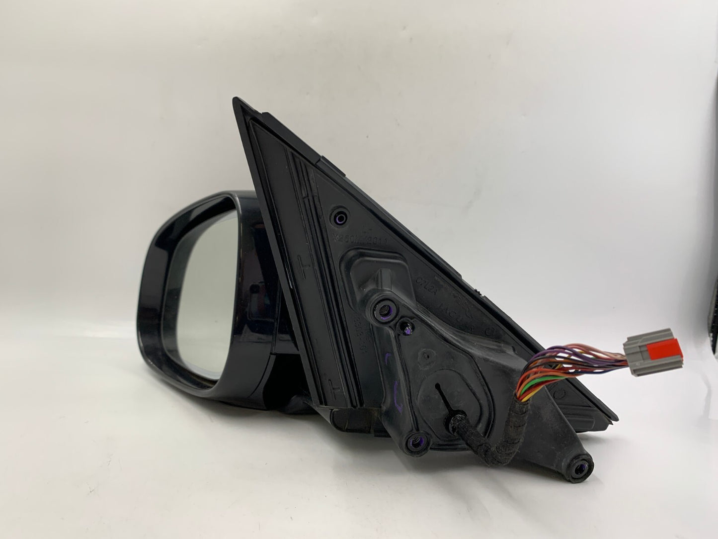 2010-2015 Jaguar XF Driver Side View Power Door Mirror Black BSA OEM A02B46041