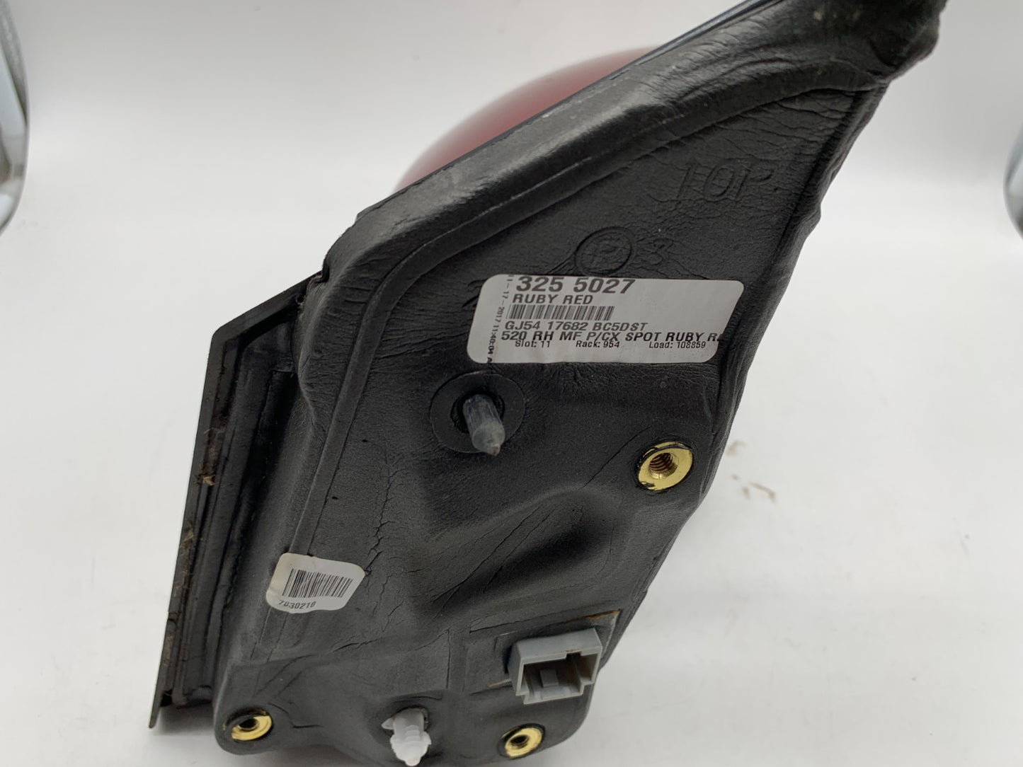 2017-2019 Ford Escape Passenger Side View Power Door Mirror Red OEM D03B39002