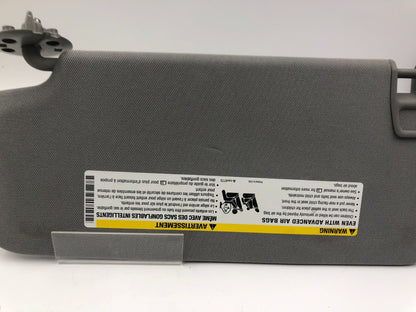 2017-2021 Chevrolet Trax Passenger Sun Visor Gray OEM B04B31031