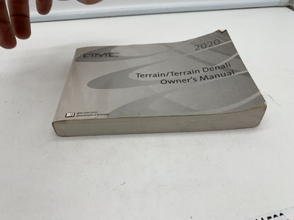 2020 GMC Terrain Terrain Denali Owners Manual OEM D01B60017