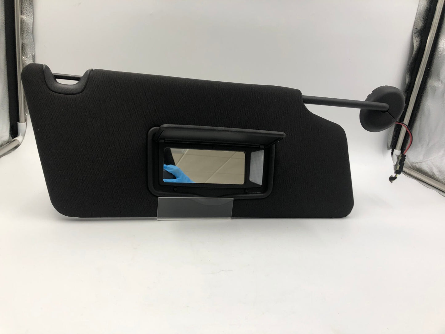 2011-2015 Ford Explorer Passenger Sun Visor Illuminated Black OEM C03B41028