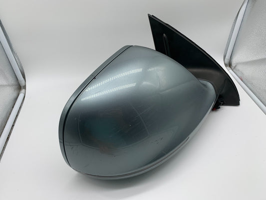 2007-2009 Audi Q7 Passenger Side View Power Door Mirror Blue OEM BSA C04B40008