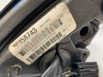 2010-2011 Chevrolet Equinox Passenger Side Power Door Mirror Blue OEM D04B67004