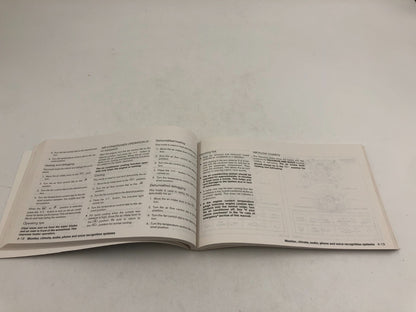 2014 Nissan Versa Sedan Owners Manual Set with Case OEM B04B55037