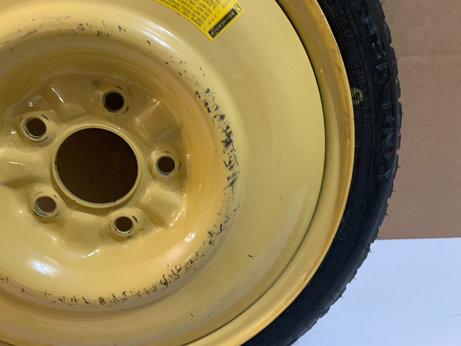 2006-2017 Mazda 5 Mazda5 16" Spare Tire Wheel Compact Emergency Donut T125/70D16