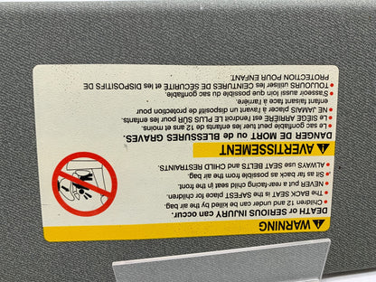 2005-2010 Pontiac Wave Driver Sun Visor Gray OEM B01B20102