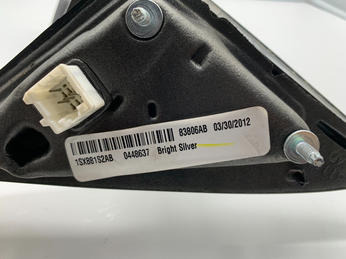 2011-2014 Chrysler 200 Passenger Side View Power Door Mirror Silver B04B47058