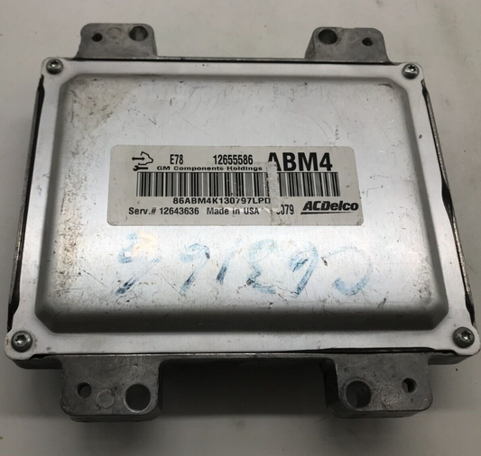 2012-2016 Chevrolet Cruze Engine Control Module Unit ECU ECM OEM D04B13095