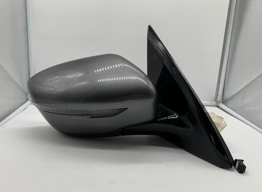 2017 Nissan Pathfinder Passenger Side Power Door Mirror Gray OEM A02B23030