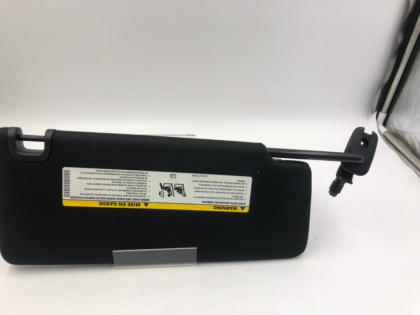 2016-2017 Chrysler 200 Driver Sun Visor Black Illuminated OEM C02B28019