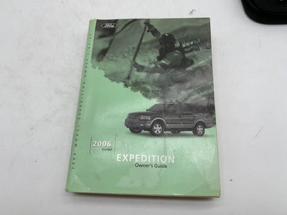 2006 Ford Expedition Owners Manual Set with Case OEM C02B50017