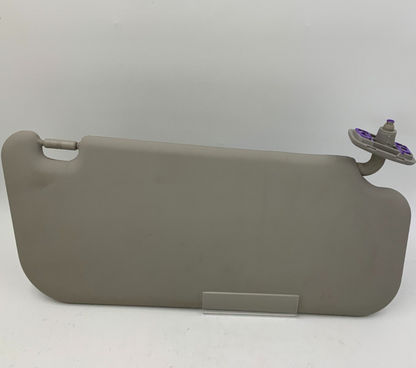 2010-2013 Kia Soul Passenger Sun Visor Gray OEM B02B52034