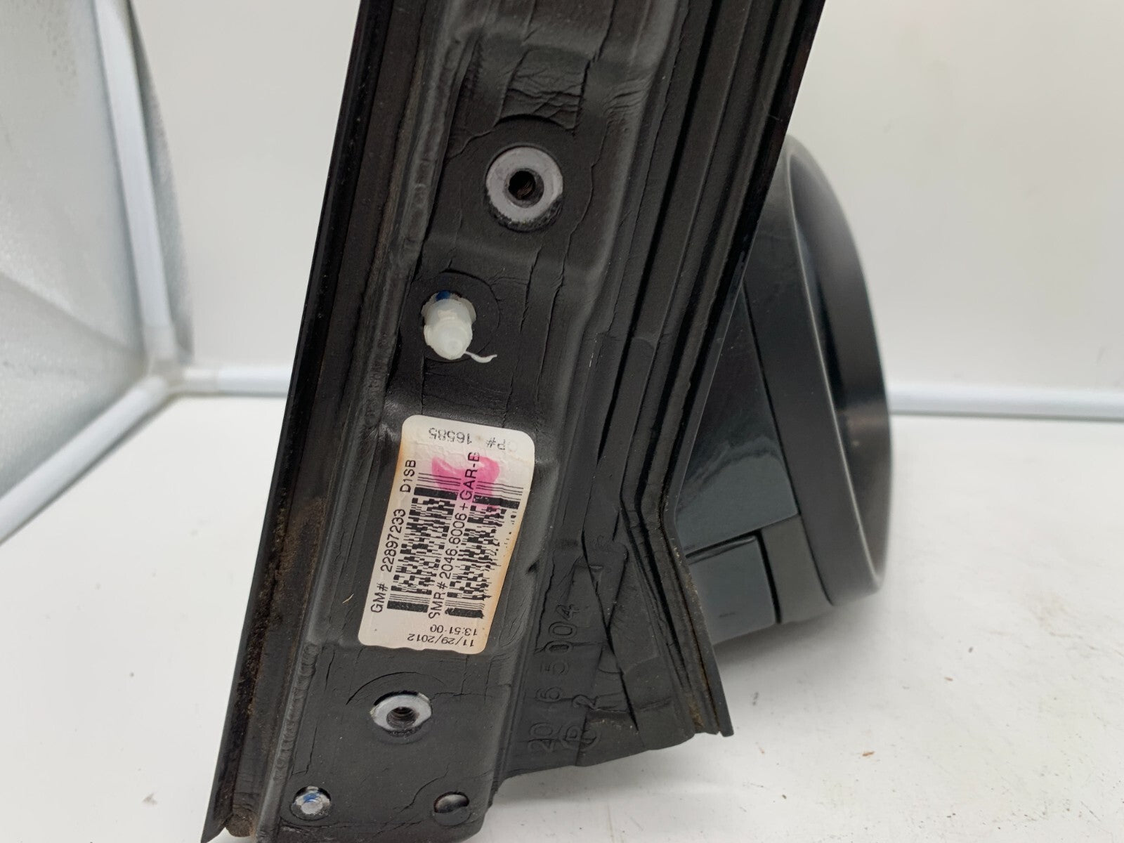 2013-2017 Nissan Verano Passenger Side Power Door Mirror Black BSA OEM D04B10037