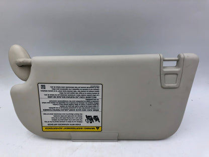 2013-2018 Ford Escape Passenger Sun Visor Sunvisor Ivory OEM B04B30001