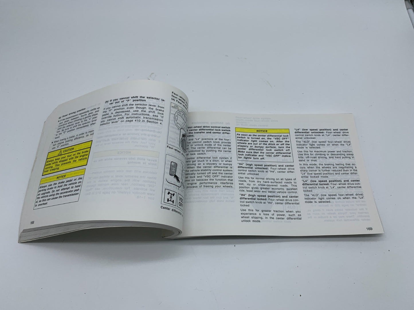 2008 Toyota 4Runner 4 Runner Owners Manual OEM C04B09004