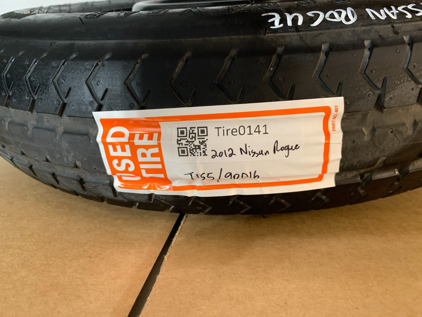 2010-2020 Nissan Rogue 16" Spare Tire Wheel Compact Donut T155/90D16 Emergency